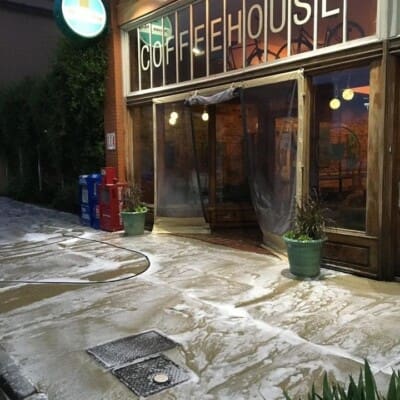 Coffeehouse Pressure Washing in Chattanooga TN by QualityPRO Power Washing