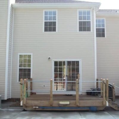 Clean Vinyl Siding after Power Washing in Chattanooga TN by QualityPRO Power Washing