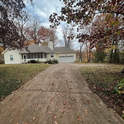 Before Concrete Driveway Washing in Chattanooga TN