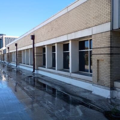 Completed Washing of Windows at The Convention Center In Chattanooga TN by QualityPRO Power Washing