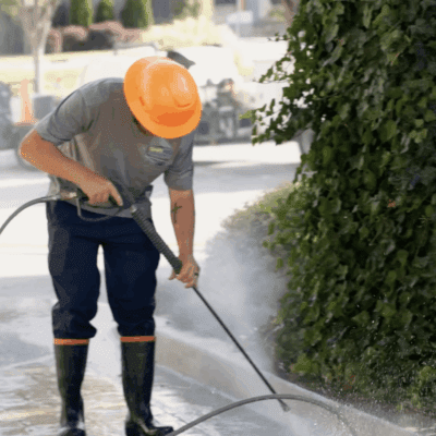 Commercial Concrete Washing at the Embassy Suites in Chattanooga TN by QualityPRO Power Washing