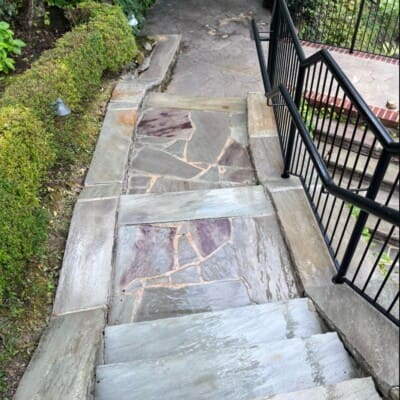 Professional Slate Cleaning in Chattanooga TN by QualityPRO Power Washing
