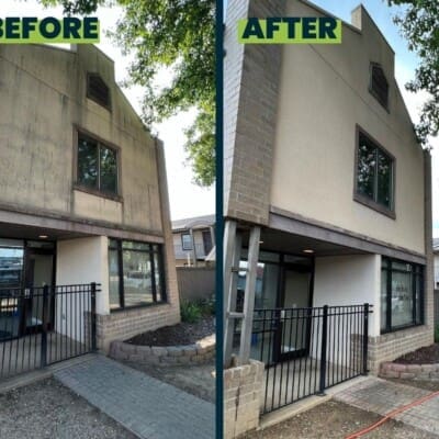 Commercial Building and Patio Pressure Washing in Chattanooga TN by QualityPRO Power Washing