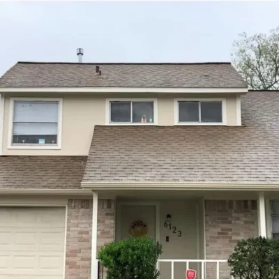 After Residential House Rooftop Pressure Washing in Chattanooga TN by QualityPRO Power Washing