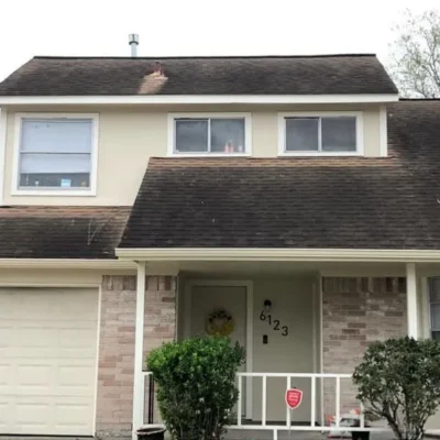 Before Residential House Rooftop Pressure Washing in Chattanooga TN by QualityPRO Power Washing