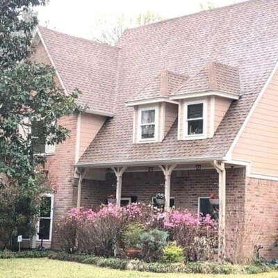 After Rooftop House Cleaning in Chattanooga TN by QualityPRO Power Washing