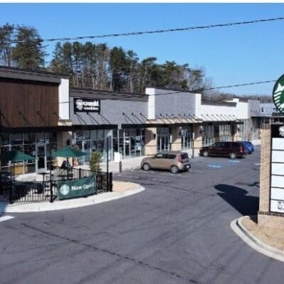 Shopping Center Pressure Washing in Chattanooga TN by QualityPRO Power Washing