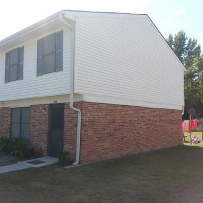 After Side House Cleaning in Chattanooga TN by QualityPRO Power Washing