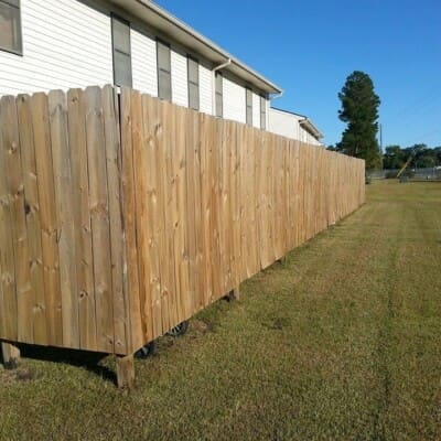 After Wooden Fence Power Washing in Chattanooga TN by QualityPRO Power Washing