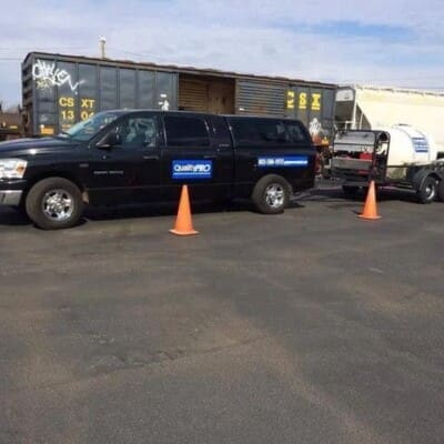 Train Yard Pressure Washing in Chattanooga TN by QualityPRO Power Washing