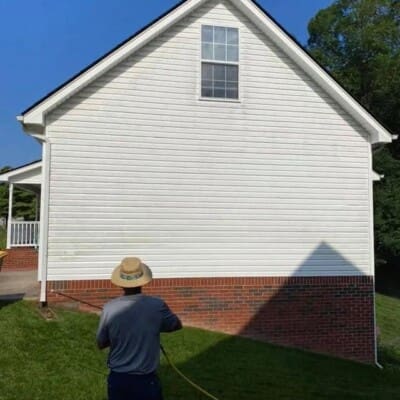 Before House Washing in Chattanooga TN by QualityPRO Power Washing