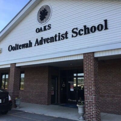 Oaks Ooltewah Adventist School Pressure Washing in Chattanooga TN by QualityPRO Power Washing