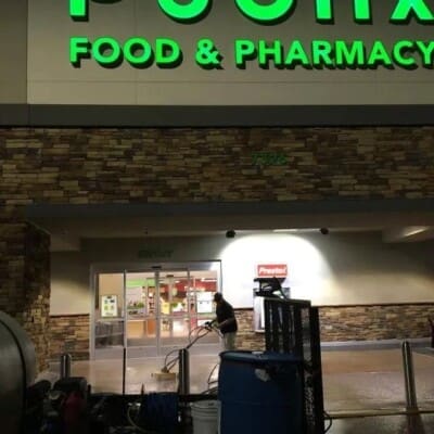 Publix Pressure Washing in Chattanooga TN by QualityPRO Power Washing