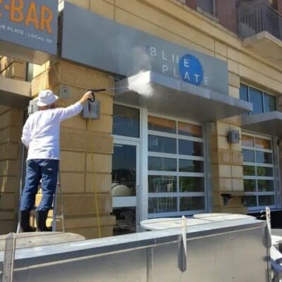 Blue Plate Pressure Washing in Chattanooga TN by QualityPRO Power Washing
