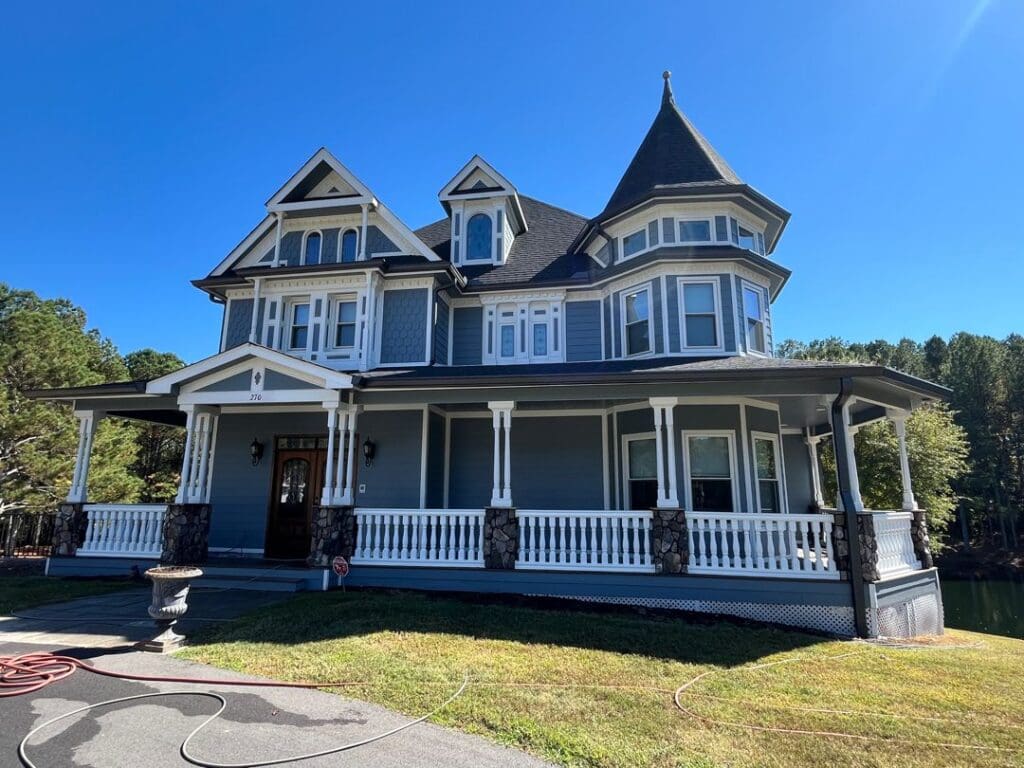 Residential window cleaning in Chattanooga by QualityPRO Pressure Washing