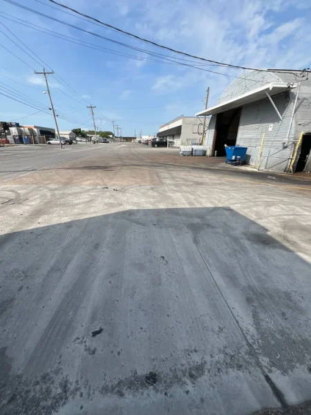 Fleet pressure washing completed on tanker trailers and a service truck, removing heavy road film, grime, and buildup to restore a brighter, cleaner finish and a more professional fleet appearance.