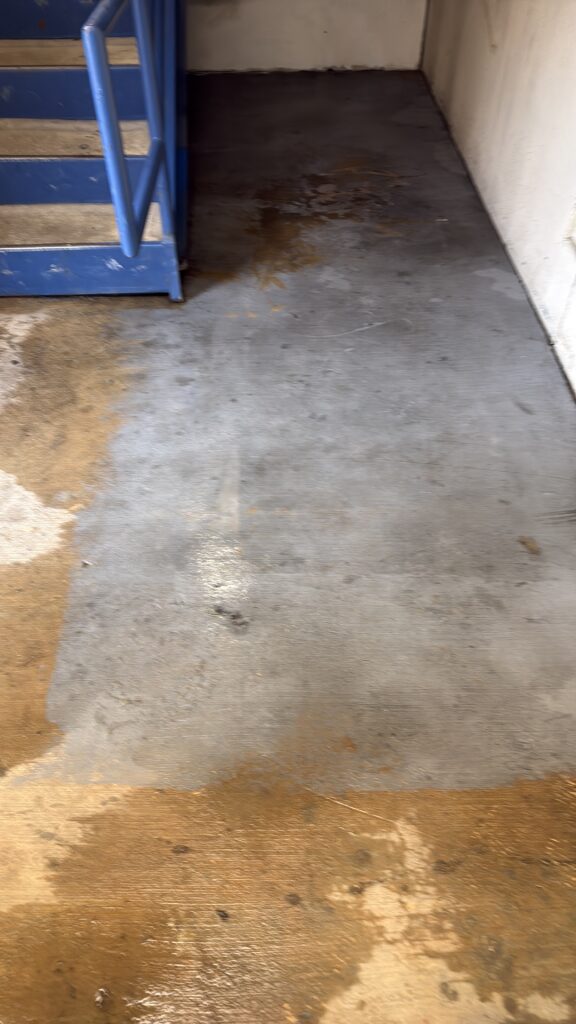 QualityPRO stairwell cleaning results