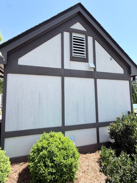 Professional low-pressure soft washing was performed on the masonry exteriors and select fencing of multiple commercial buildings in Chattanooga to remove organic growth and surface contaminants while preserving the integrity of the brick and stone.