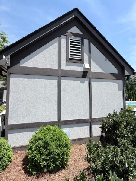 Professional low-pressure soft washing was performed on the masonry exteriors and select fencing of multiple commercial buildings in Chattanooga to remove organic growth and surface contaminants while preserving the integrity of the brick and stone.