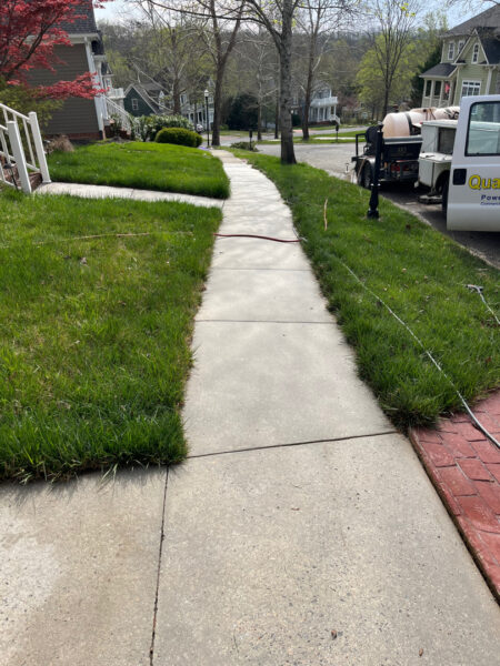 This professional concrete washing service in Chattanooga, Tennessee, uses specialized detergents to deep-clean driveways, removing mold, mildew, grime, and stubborn surface residue to restore curb appeal and prevent premature wear.