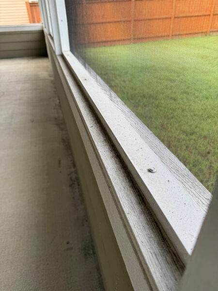 This project involved a comprehensive soft wash of a two-story residence in Ringgold to remove organic buildup from all exterior surfaces and prepare the screened porch for painting.