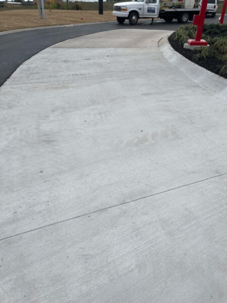 This commercial cleaning project in Fort Oglethorpe restored the property's exterior appeal by thoroughly washing the building, delicate awnings, concrete drive-thru lanes, dumpster area, and parking pads.