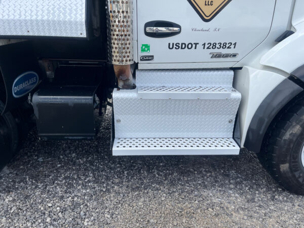 This bi-weekly service involved performing a consistent, standardized exterior pressure-wash on a fleet of eleven dump trucks in Cleveland to remove accumulated jobsite debris and maintain a professional appearance.