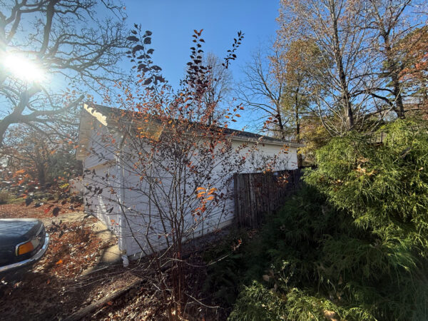 This project involved a comprehensive soft wash of the home's various siding materials and a wood deck to remove organic growth and surface contaminants while preserving the integrity of all finishes.