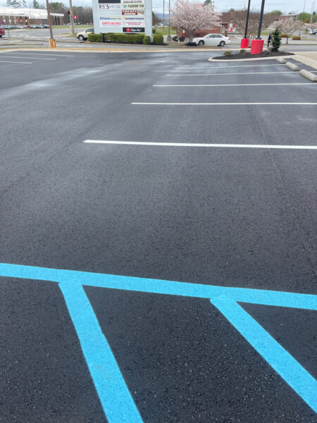This commercial cleaning project in Fort Oglethorpe restored the property's exterior appeal by thoroughly washing the building, delicate awnings, concrete drive-thru lanes, dumpster area, and parking pads.