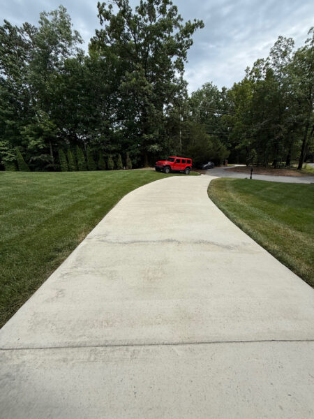 This project involved a complete exterior cleaning of a Chattanooga property, utilizing a gentle soft wash on the home's various siding materials and a pressure wash on surrounding concrete surfaces to remove dirt, mold, and stains.