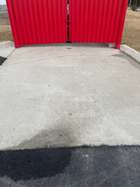 This commercial cleaning project in Fort Oglethorpe restored the property's exterior appeal by thoroughly washing the building, delicate awnings, concrete drive-thru lanes, dumpster area, and parking pads.