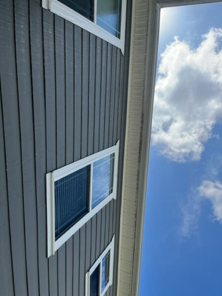 This project utilized a professional soft wash process to comprehensively clean the exterior surfaces of a one-story residence, pool house, deck, and screened-in porch in Soddy-Daisy, effectively removing organic growth and contaminants to restore the property's appearance.