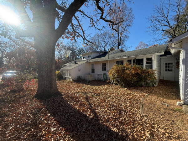 This project involved a comprehensive soft wash of the home's various siding materials and a wood deck to remove organic growth and surface contaminants while preserving the integrity of all finishes.