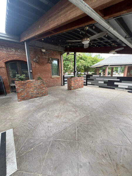 Comprehensive exterior cleaning of the Urban Stack’s sidewalks, patio, and side entrance will be performed using specialized detergents and surface cleaning equipment to remove grease, debris, and gum.