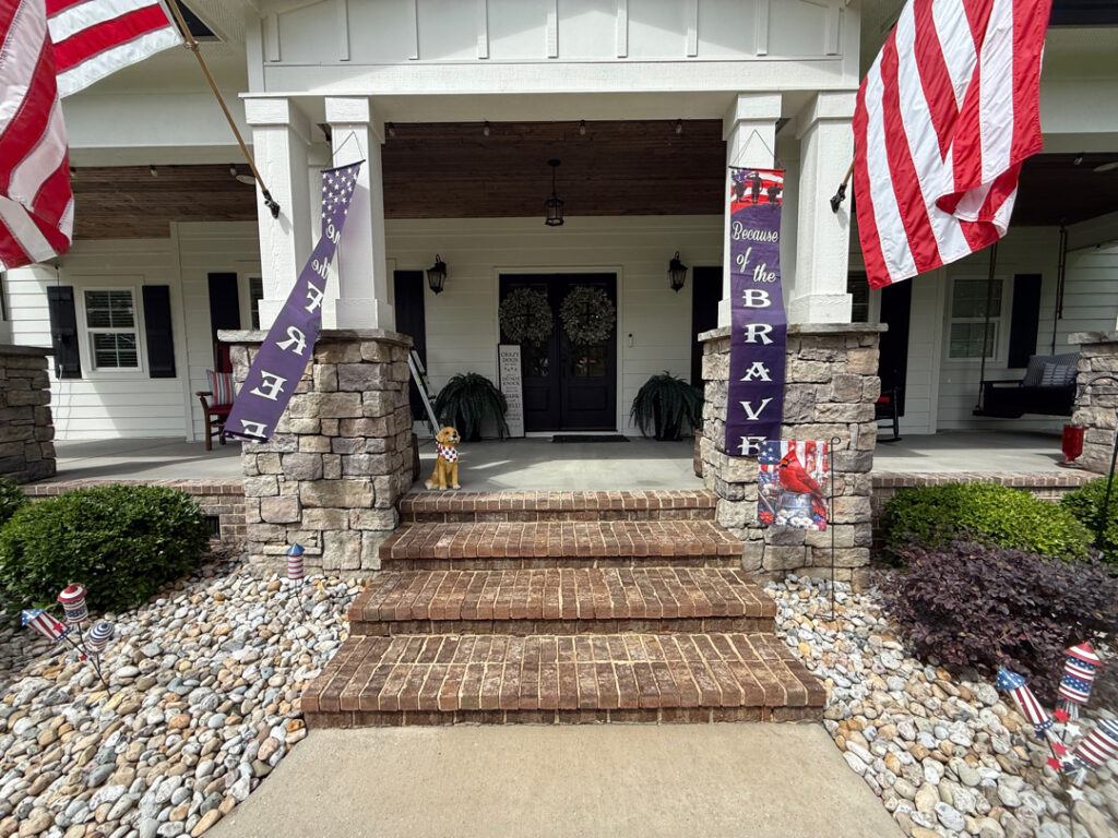 This project involved a complete exterior cleaning of a Chattanooga property, utilizing a gentle soft wash on the home's various siding materials and a pressure wash on surrounding concrete surfaces to remove dirt, mold, and stains.