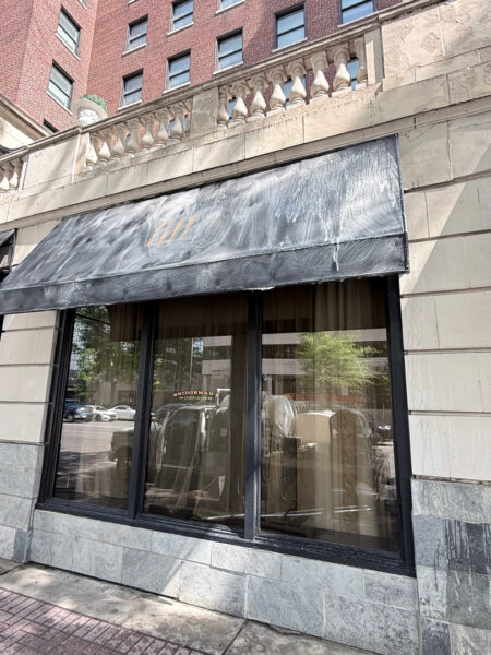 Using patented low-pressure SoftWash equipment and customized mild detergent solutions, this project safely and thoroughly cleaned all surfaces and frames of the awnings at the Chattanooga facility to remove mold, mildew, and dirt while preserving the integrity of the varied fabrics.