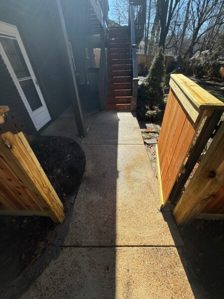 This project in Signal Mountain involved the assessment, repair, prep work, and washing of a home's exterior as part of a comprehensive exterior and selective interior transformation.