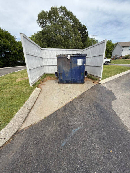 This project involved a comprehensive exterior soft wash and pressure cleaning of an apartment community in Cleveland, restoring the buildings, breezeways, concrete walkways, mail center, dumpster pads, and clubhouse to a clean and refreshed condition.