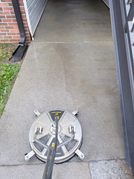 This project involved a comprehensive exterior soft wash and pressure cleaning of an apartment community in Cleveland, restoring the buildings, breezeways, concrete walkways, mail center, dumpster pads, and clubhouse to a clean and refreshed condition.