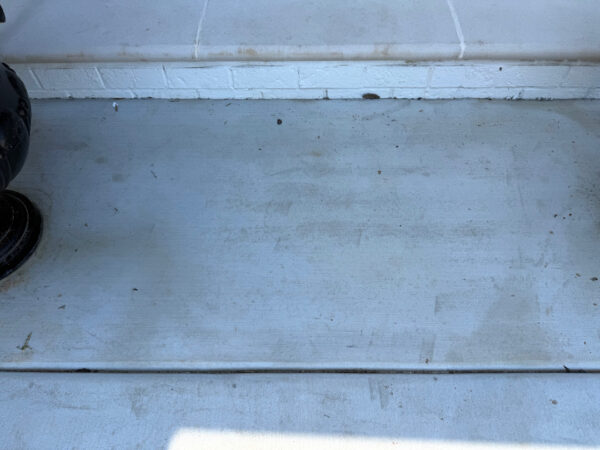 Professional cleaning of the driveway, front porch, and steps in Chattanooga was completed using power rinsing, specialized detergents, and surface washing to remove organic buildup and embedded dirt.