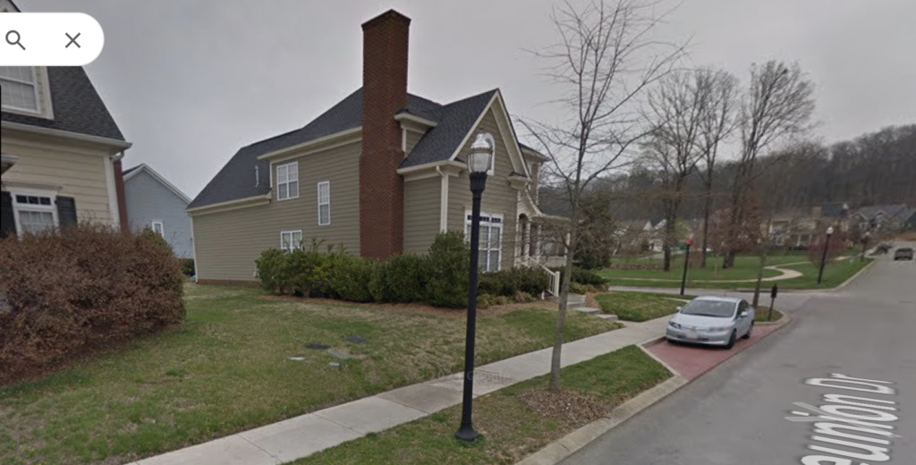 This project involved a comprehensive exterior refresh of a two-story home in Chattanooga using low-pressure soft washing and surface cleaning to safely remove dirt, mold, and mildew from the house siding, concrete walkways, and front porch.