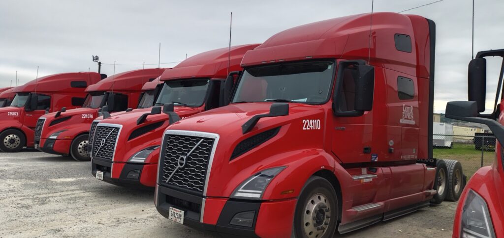 This project involved performing consistent, monthly exterior pressure washes on a fleet of Carter Express sleeper cab trucks in Chattanooga to remove road grime and maintain a professional appearance.