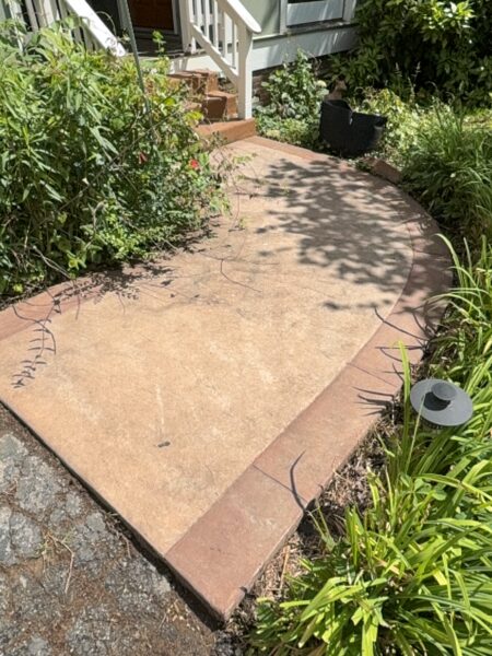 This project involved a comprehensive soft wash cleaning of a one-story residence, metal garage, and wood deck in Chattanooga to remove organic growth and dirt while preserving the integrity of all exterior surfaces.