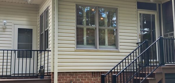This project provided a comprehensive exterior maintenance service for a Cleveland home, including targeted soft washing of specific house elevations, a full gutter system cleaning, and a professional pressure washing of the driveway and sidewalk.