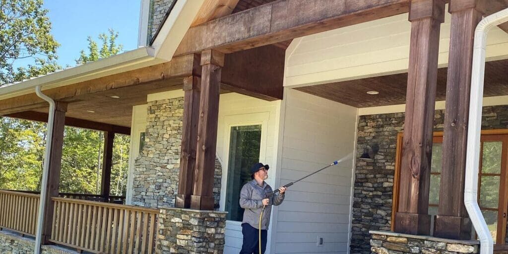 Entryway pressure washing in chattanooga tn by qualitypro power washing