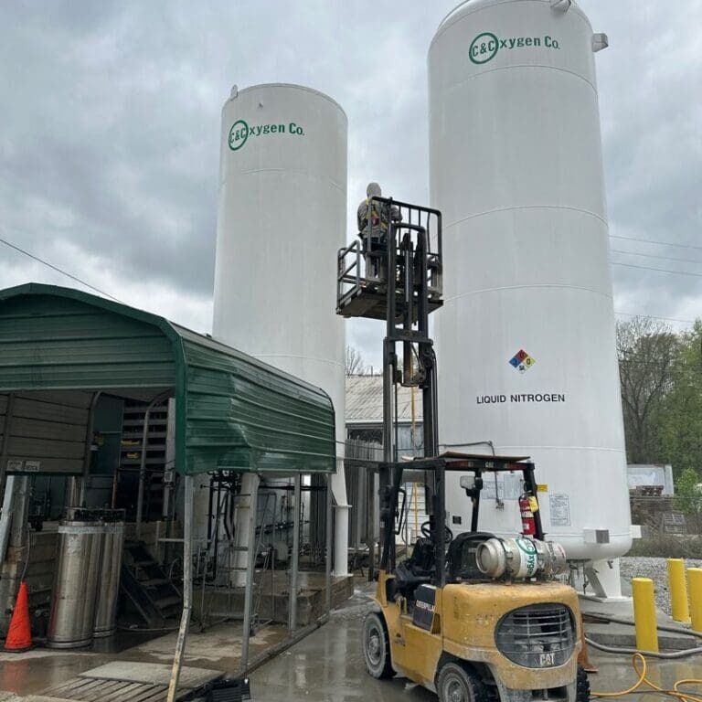 Cleaning of oxygen tanks in chattanooga tn by qualitypro power washing