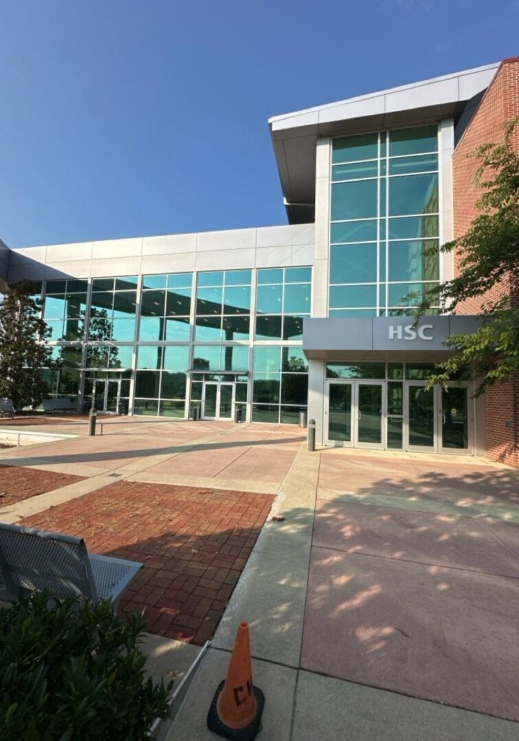 Chattanooga state university front entrance cleaning in chattanooga tn by qualitypro power washing