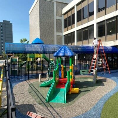 Awnings cleaning in chattanooga tn by qualitypro power washing