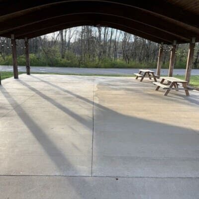 Lime picnic area pressure washing of concrete in chattanooga tn by qualitypro power washing 